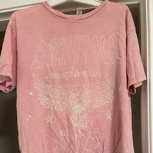 F21 pink women’s graphic t